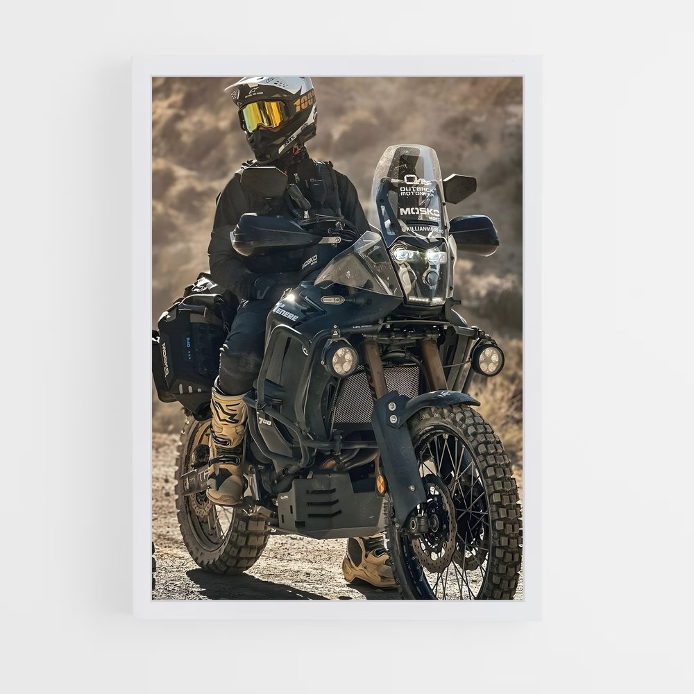Poster Tenere Enchanteur – affiche Yamaha (vue 3)